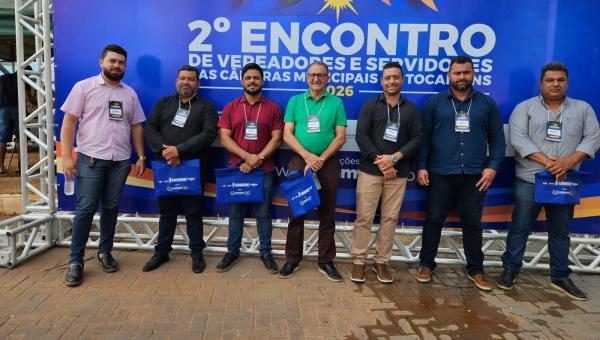 Vereadores de Bandeirantes participam de encontro estadual em Palmas e reforçam compromisso com qualificação e fortalecimento do Legislativo
